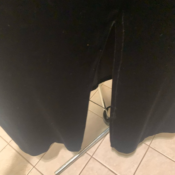 Women’s Black Velvet feel Dress. SL Fashions - Picture 4 of 6